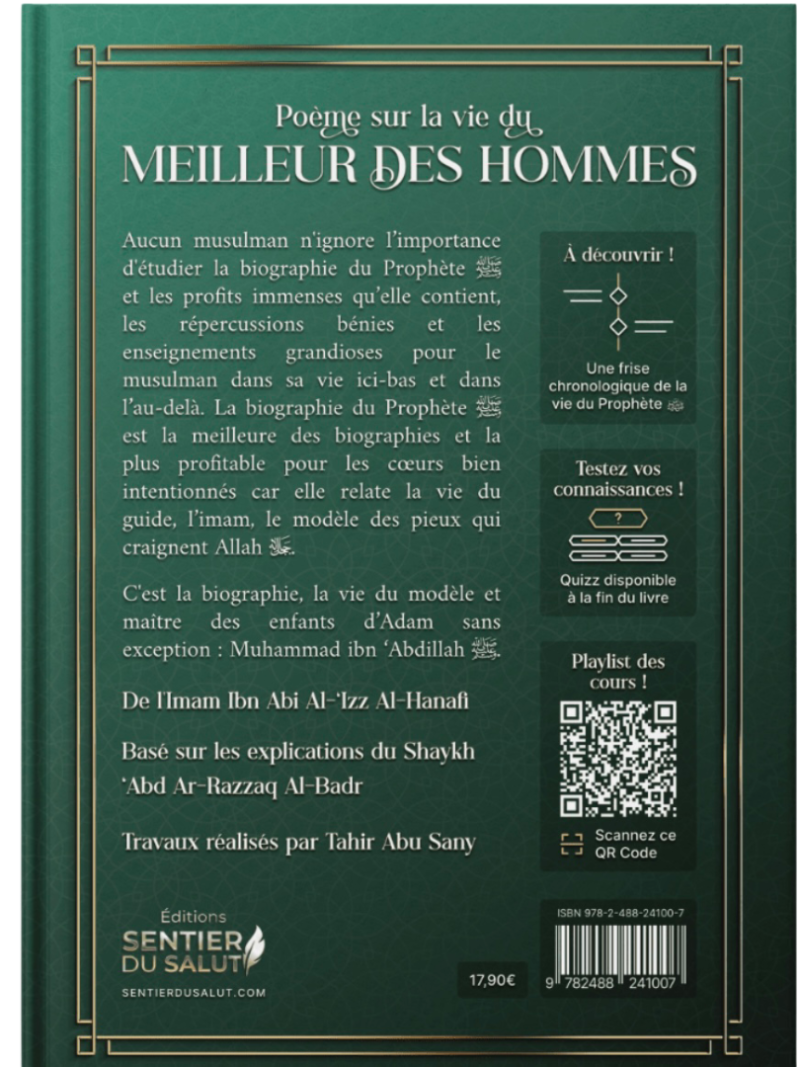 Alternative view of Poème sur la vie du Meilleur des Hommes